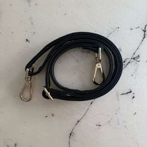 CROSSBODY HANDBAG STRAP - BLACK